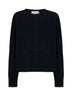 Long-sleeve jersey sweater
