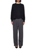 Long-sleeve jersey sweater