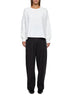 Long-sleeve jersey sweater
