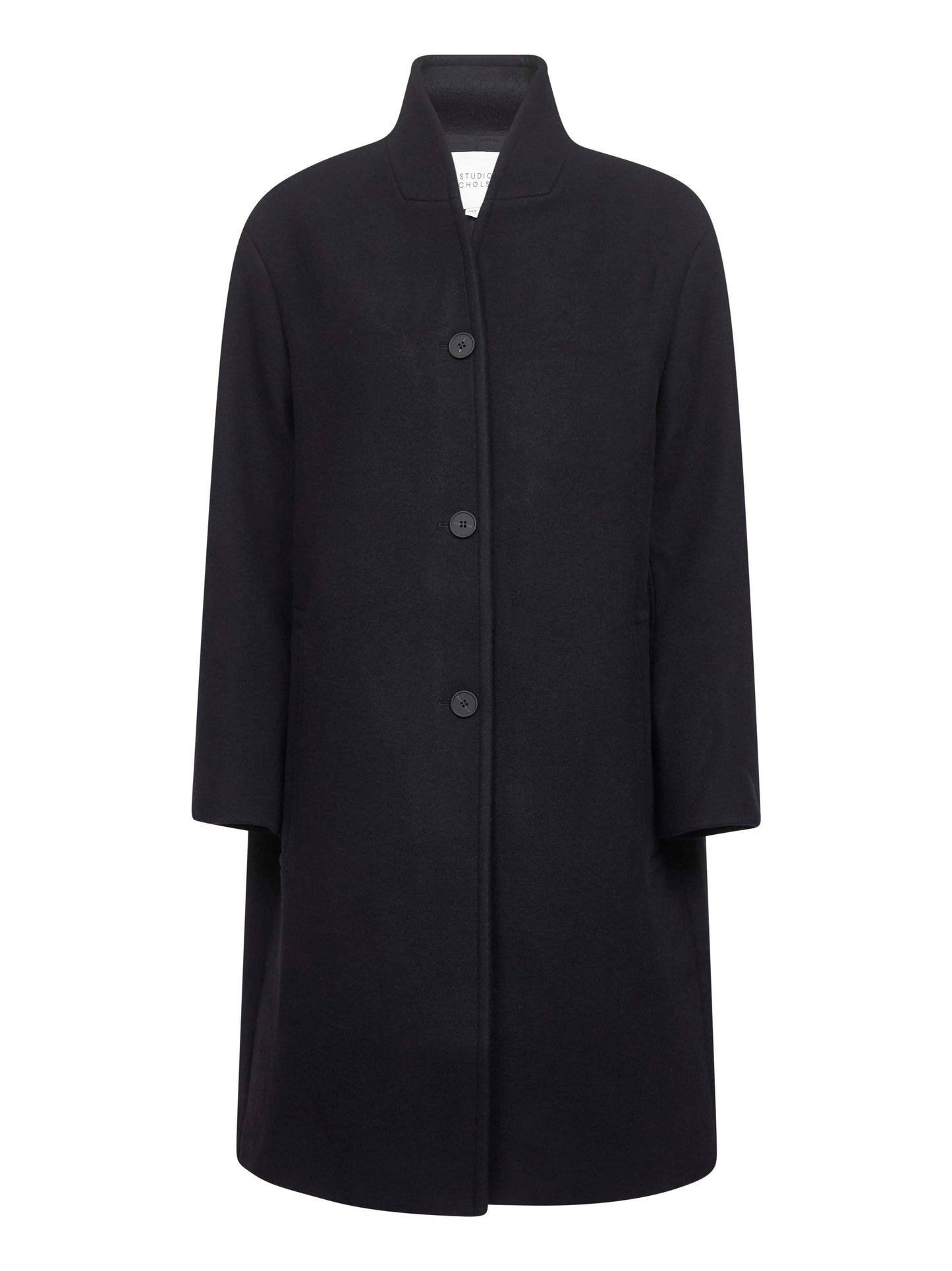 Cappotto Morro in lana e cashmere double blu