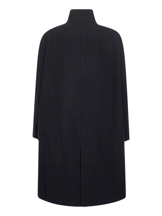 Cappotto Morro in lana e cashmere double blu