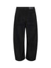 Black Paolo corduroy trousers