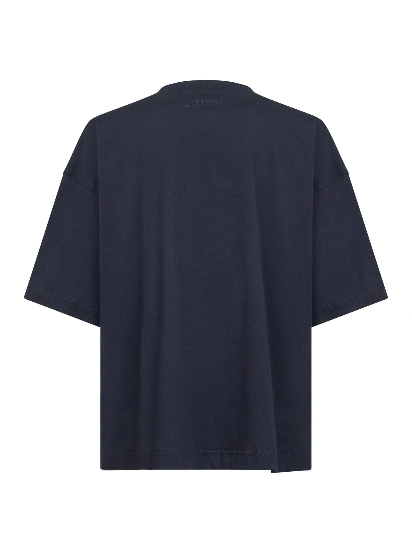 Blue cotton jersey Piu T-shirt