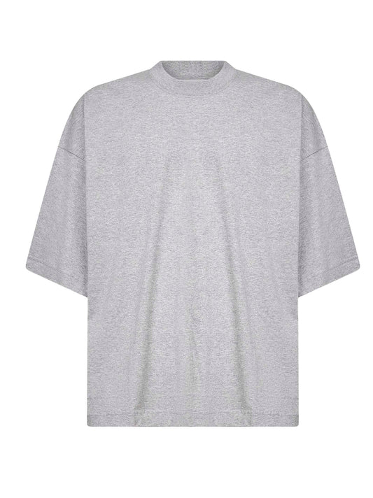 Grey cotton jersey Piu T-shirt