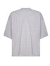 Grey cotton jersey Piu T-shirt