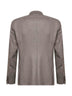 Beige jacquard wool Montecarlo double-breasted blazer