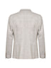 Beige jersey Montecarlo double-breasted blazer