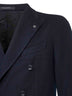 Blue jersey Montecarlo double-breasted blazer