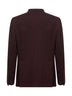 Brown jersey Montecarlo double-breasted blazer
