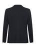 Black jersey Montecarlo single-breasted blazer