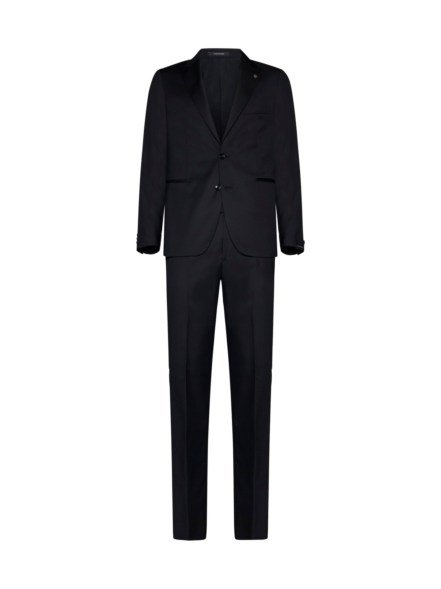 Single-breasted wool suit
