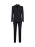 Blue virgin wool Vesuvio double-breasted suit