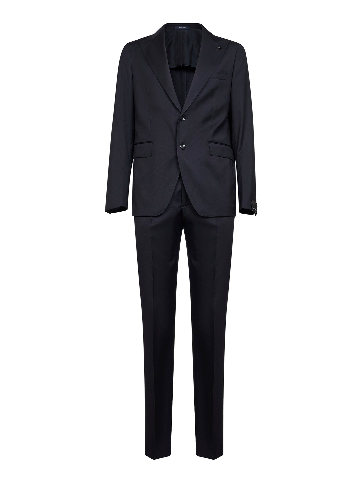 Dark blue virgin wool single-breasted suit