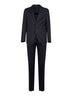 Dark blue virgin wool single-breasted suit