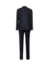 Blue virgin wool Vesuvio single-breasted suit