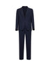 Blue stretch wool Montecarlo single-breasted suit