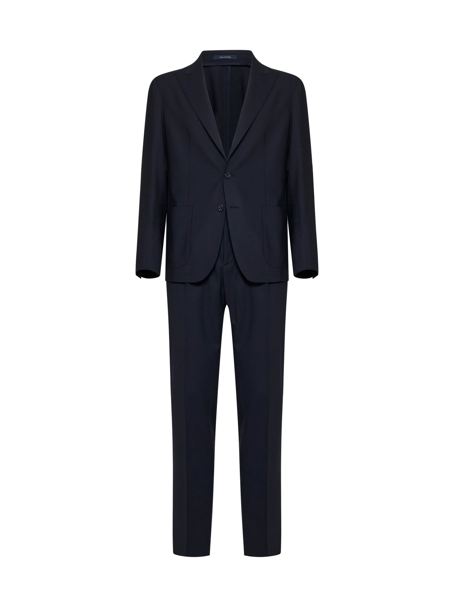 Single-breasted wool suit