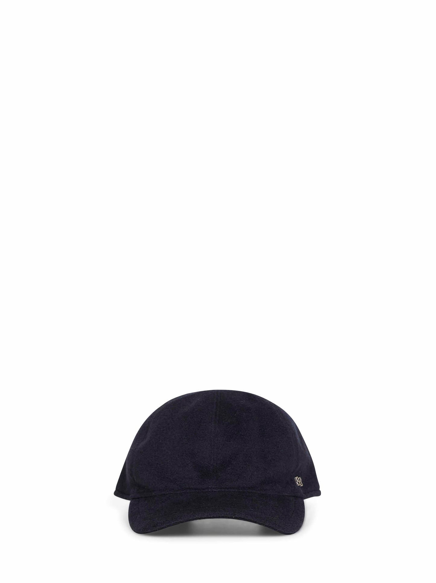 Blue cashmere Denver baseball cap