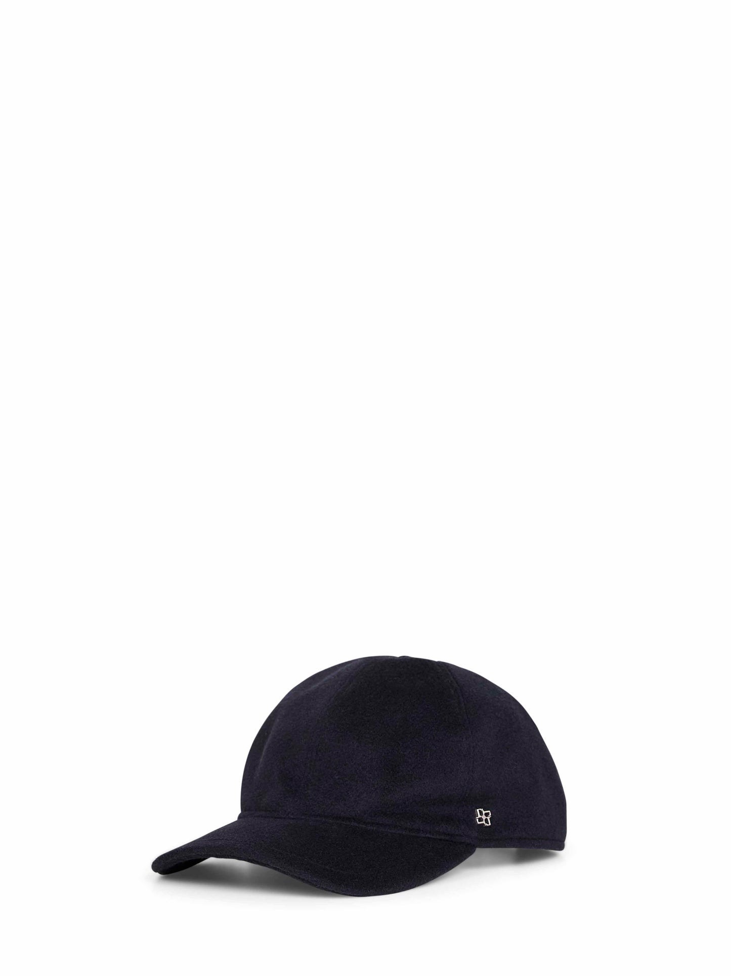 Blue cashmere Denver baseball cap