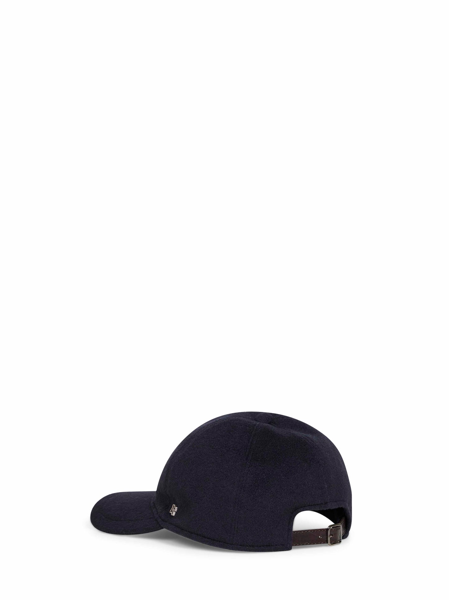 Blue cashmere Denver baseball cap