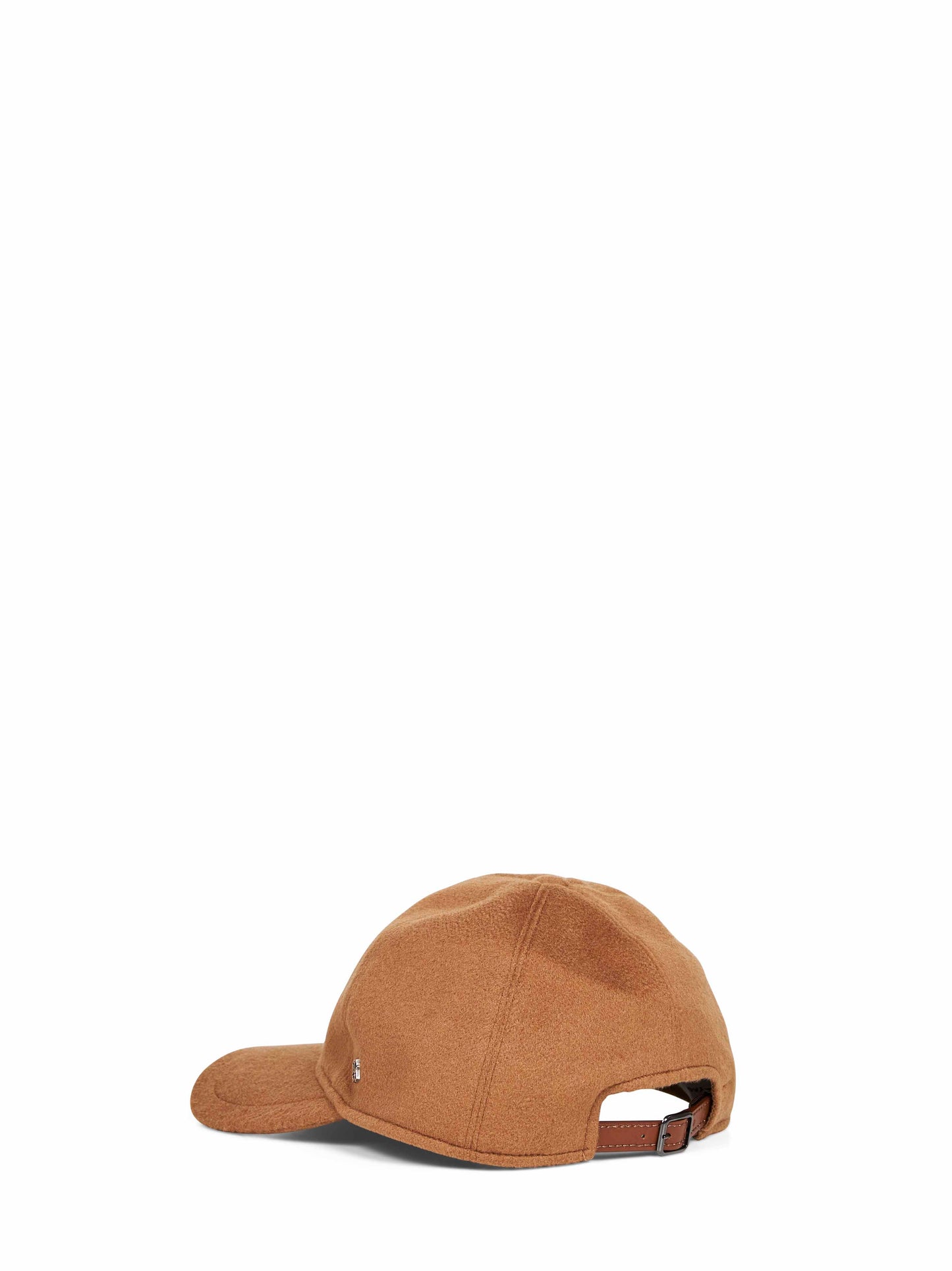 Camel cashmere Denver baseball cap
