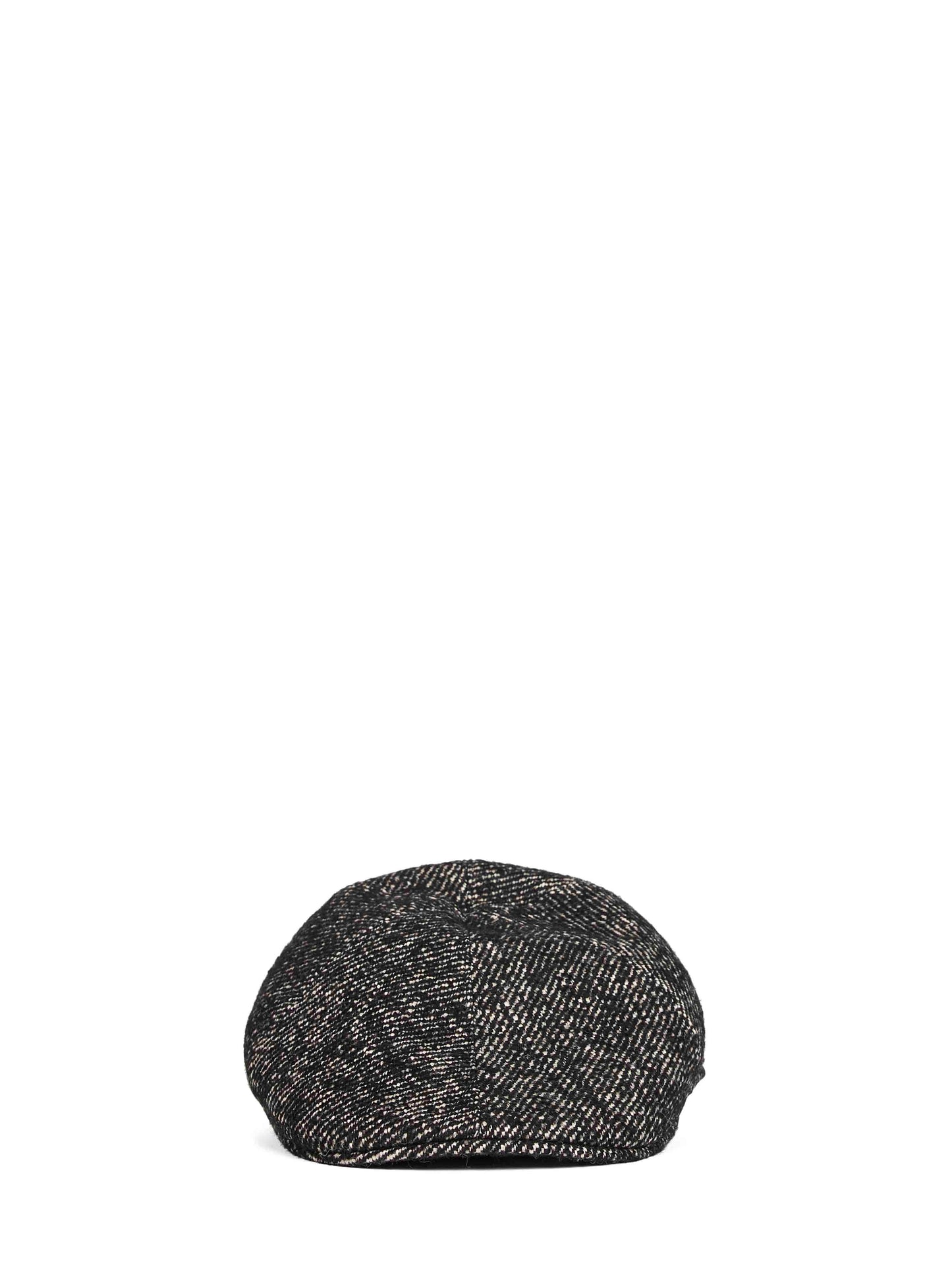 Flecked virgin wool blend Donald flat cap
