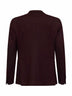 Wine barré jersey double-breasted balzer