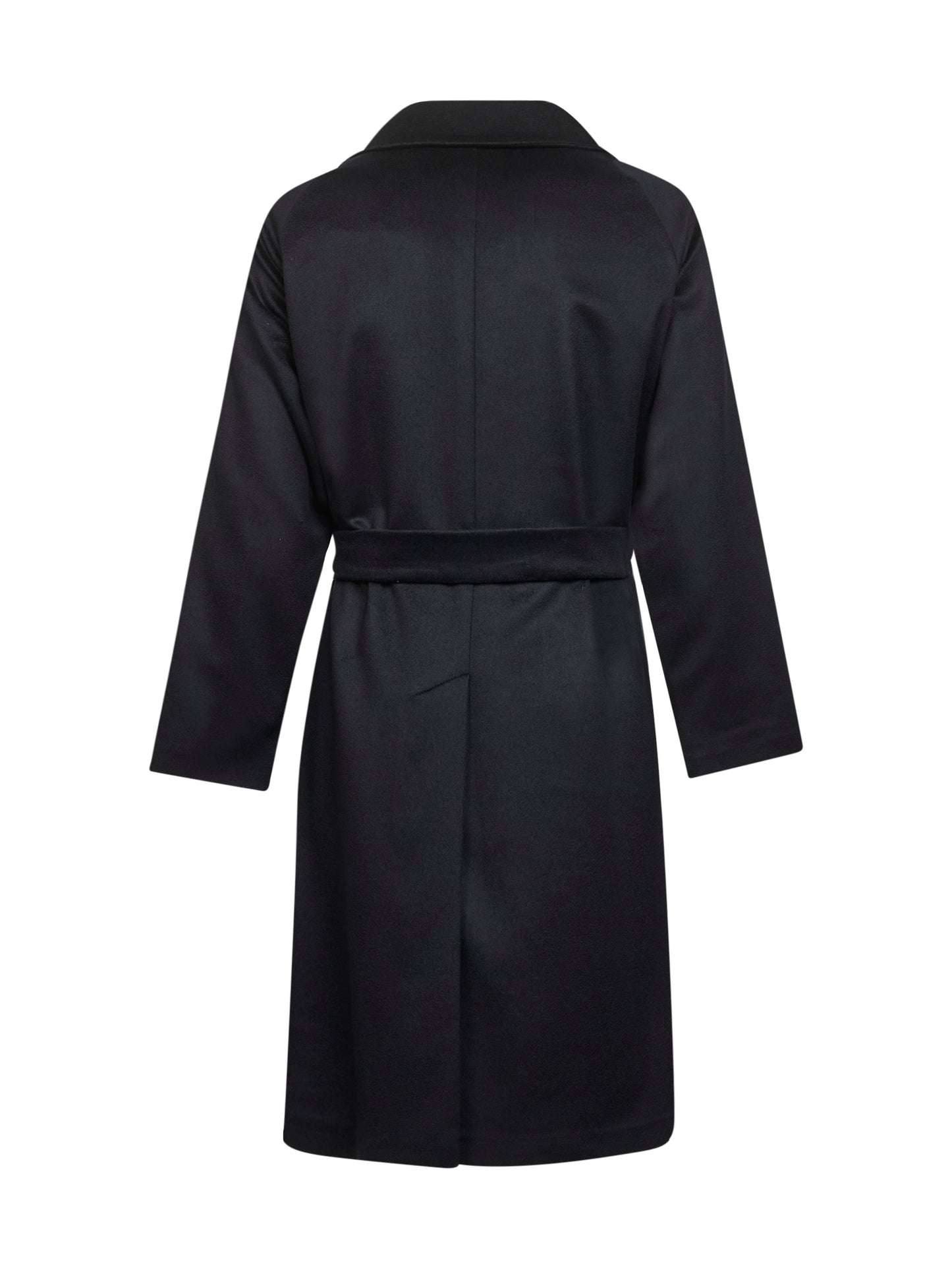 Blue virgin wool Hendricks wrap coat