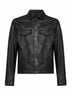 Black lambskin jacket
