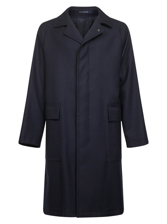 Blue virgin wool Loyd coat