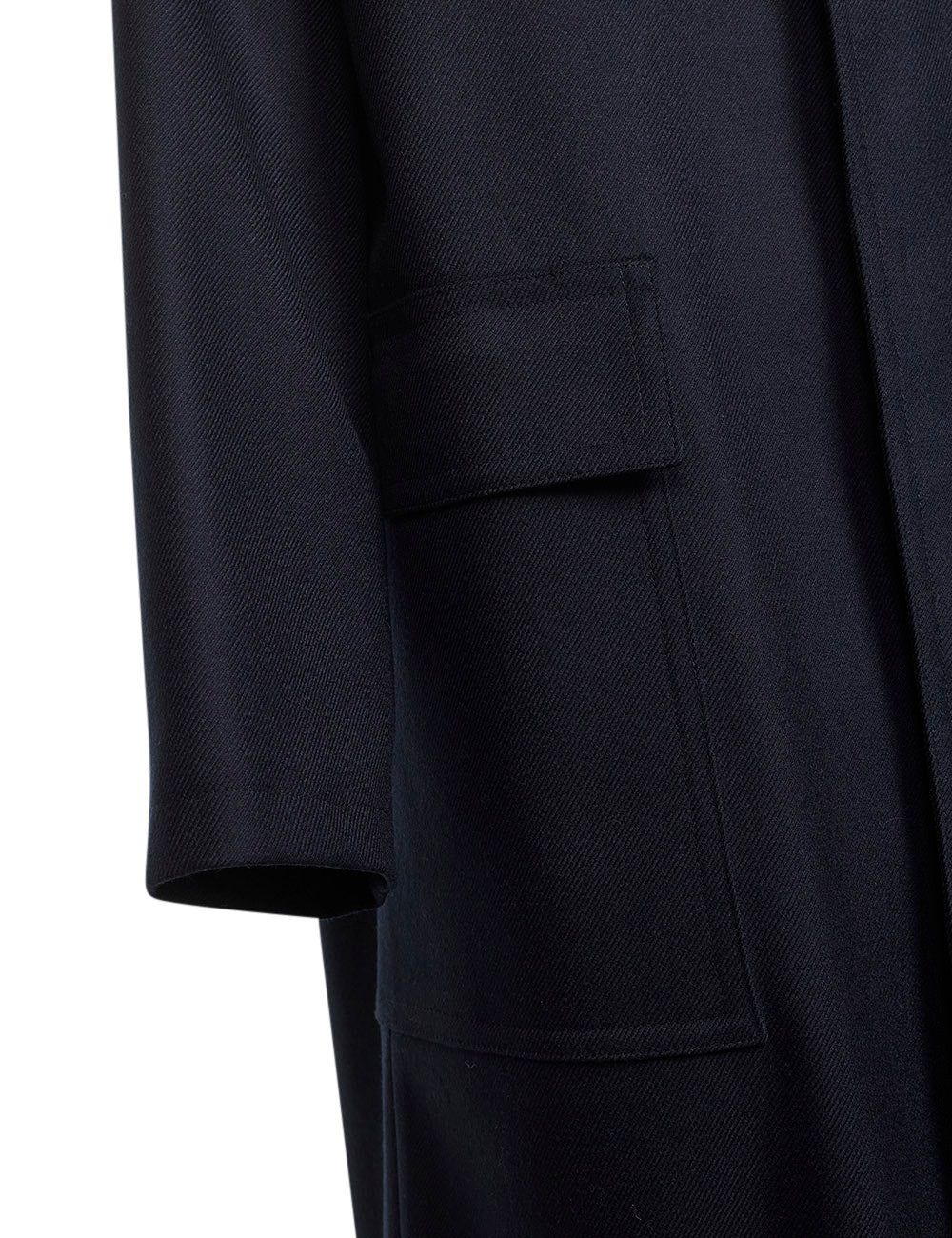 Blue virgin wool Loyd coat