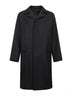 Black virgin wool Loyd coat