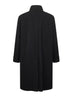 Black wool and cashmere blend Mon coat