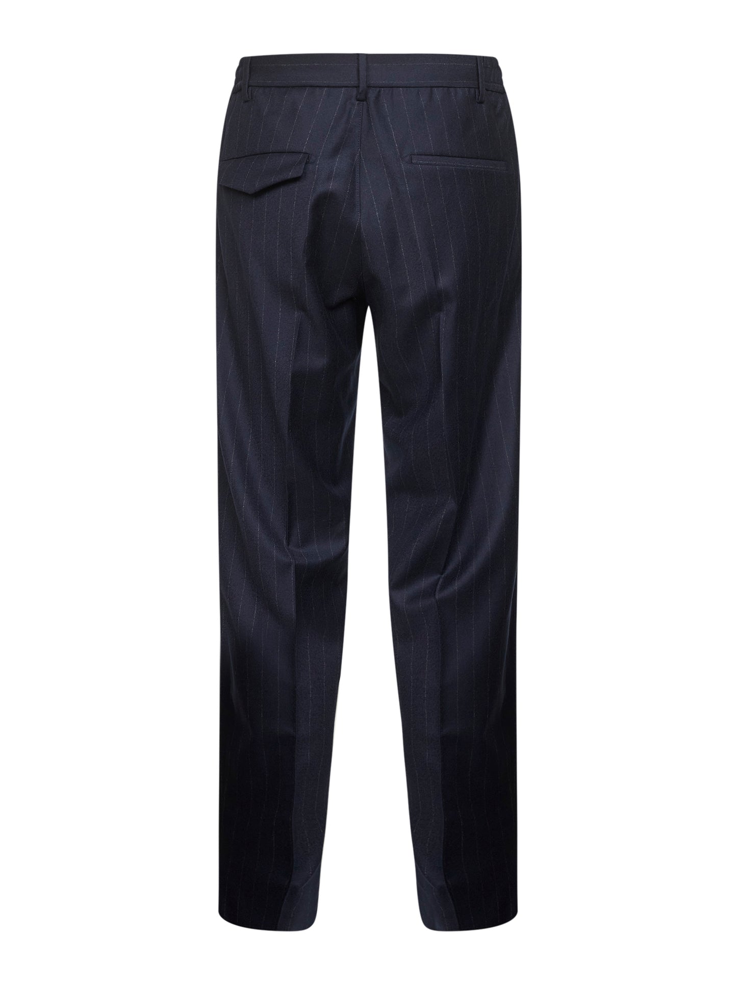 Blue pinstripe virgin wool Garcon trousers