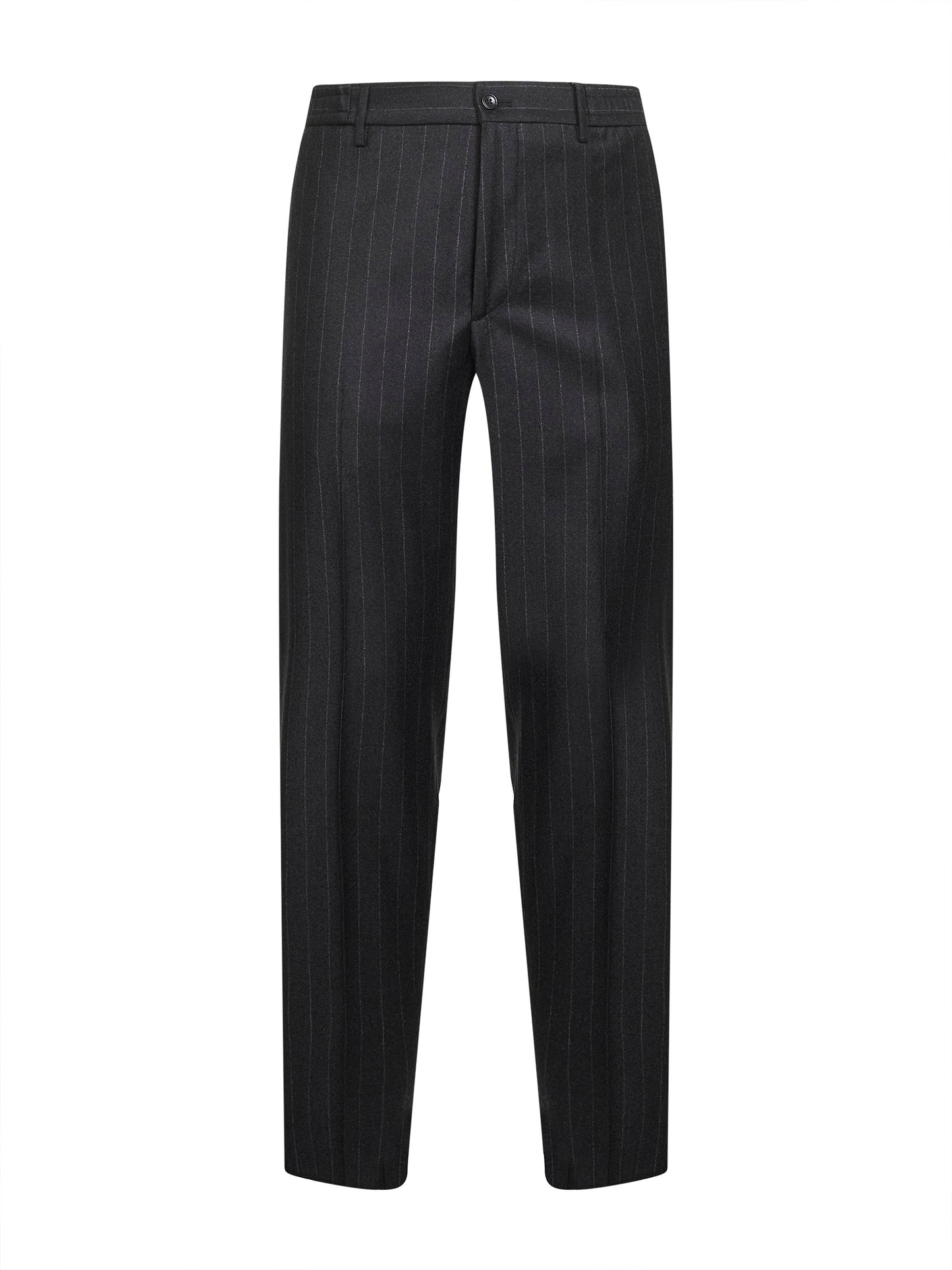 Grey pinstripe virgin wool Garcon trousers