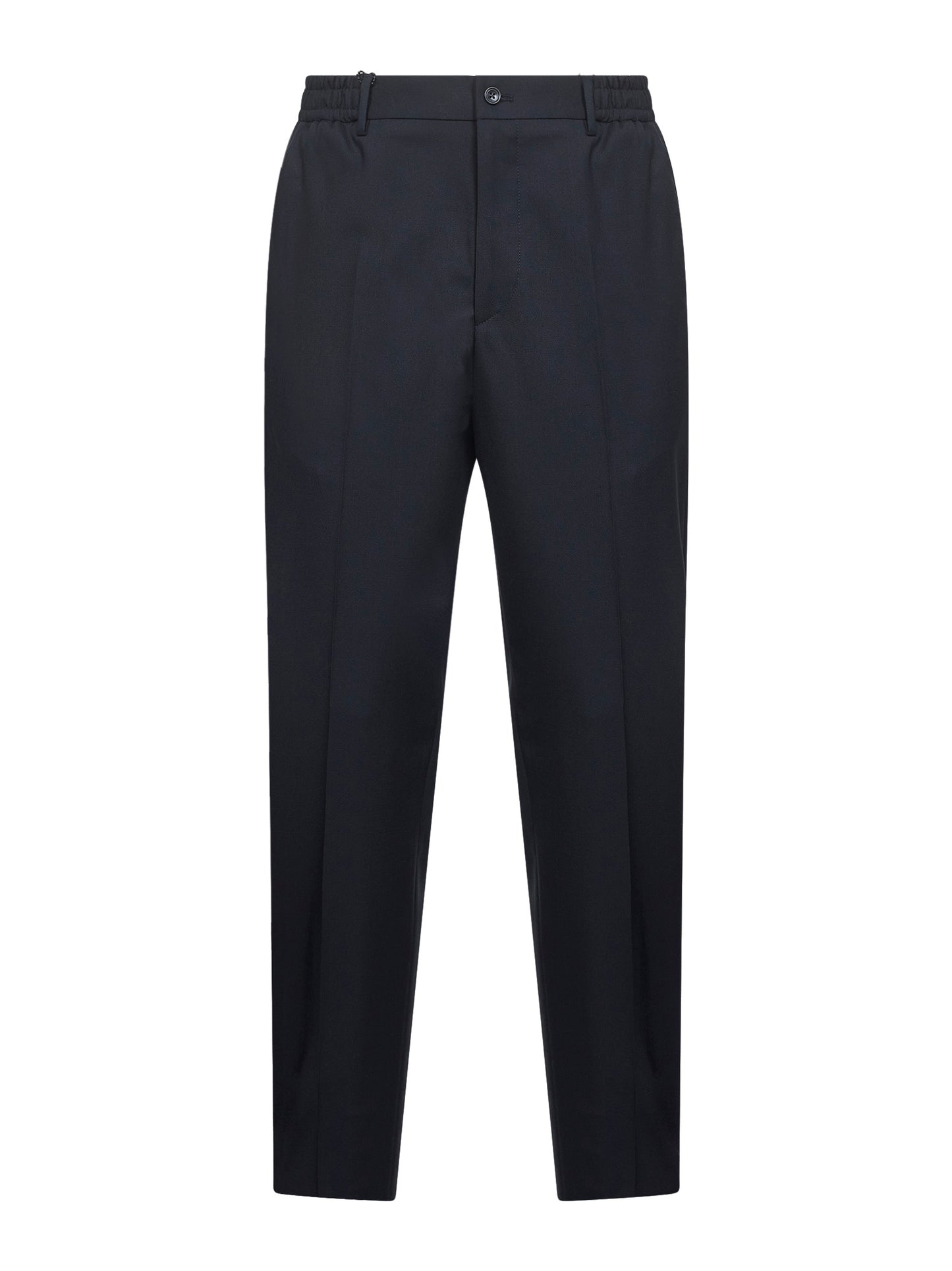 Blue stretch virgin wool blend Garcon trousers