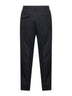 Black stretch virgin wool blend Garcon trousers<BR/>