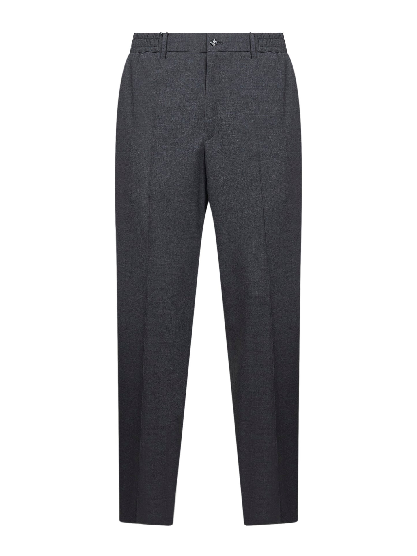 Grey stretch virgin wool blend Garcon trousers
