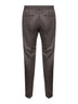 Brown wool blend Newman trousers