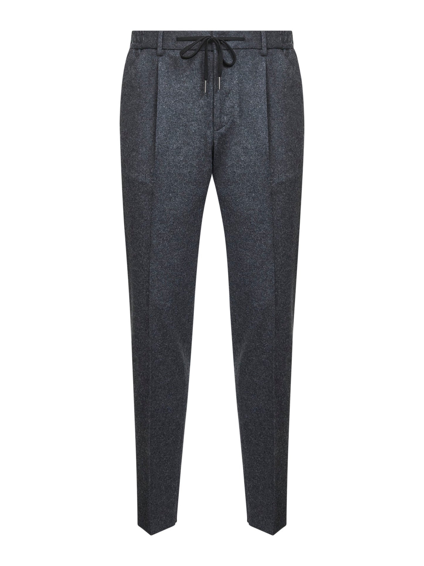 Grey wool blend Newman trousers<BR/>