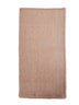 Beige jacquard virgin wool logo scarf