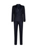 Double-breasted wool and mohair tuxedo