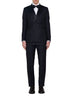 Double-breasted wool and mohair tuxedo