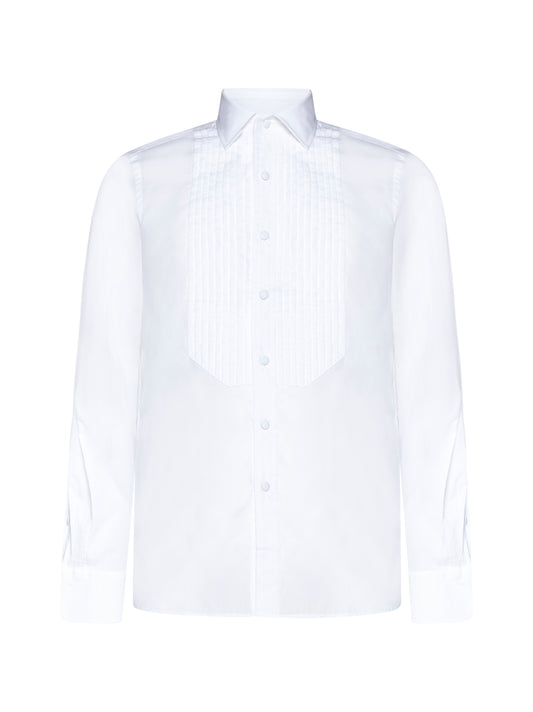 Cotton tuxedo shirt