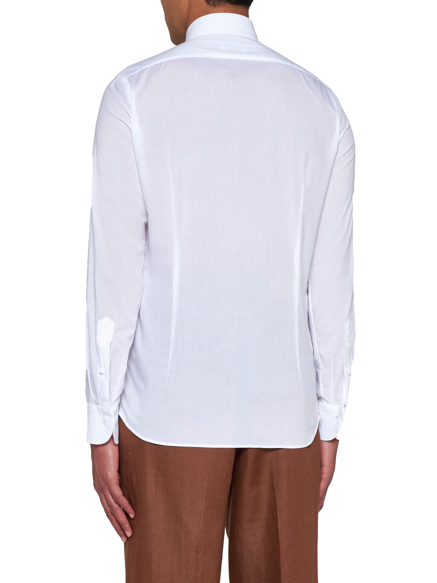 Cotton tuxedo shirt