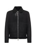 Black sheepskin Steele aviator jacket