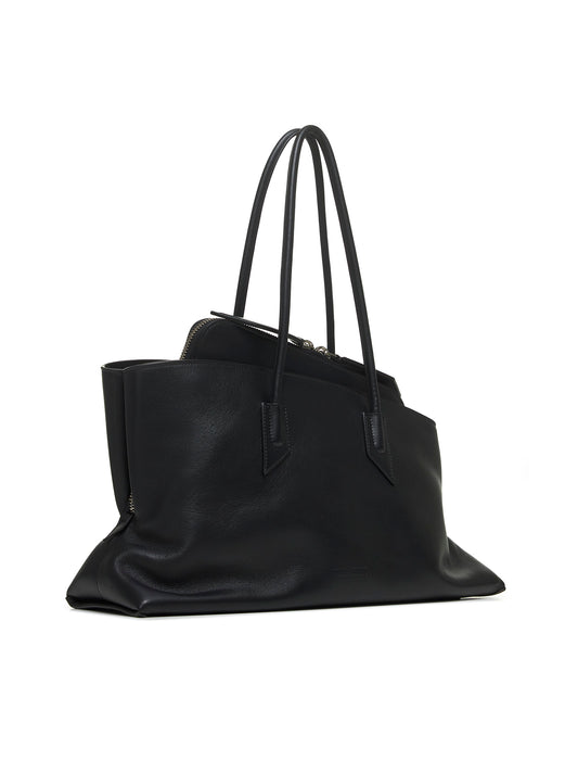 Top Handle “La Passeggiata Medium” Bag – Black