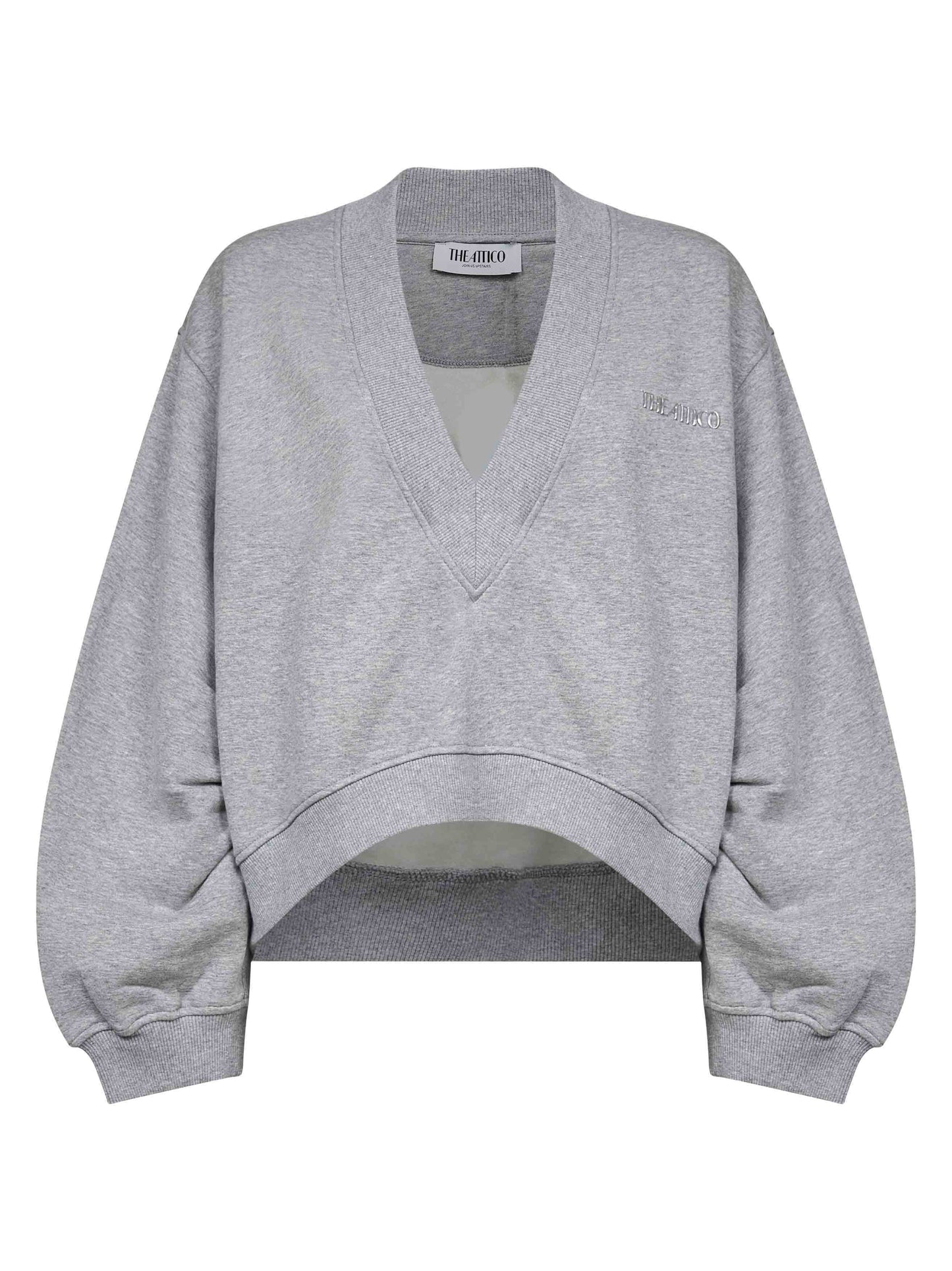 Grey American fleece sweatshirt