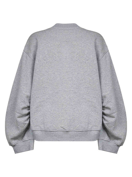 Grey American fleece sweatshirt