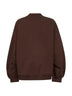 Brown American double fleece sweatshirt